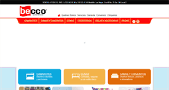 Desktop Screenshot of becco.com.co