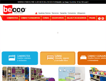Tablet Screenshot of becco.com.co